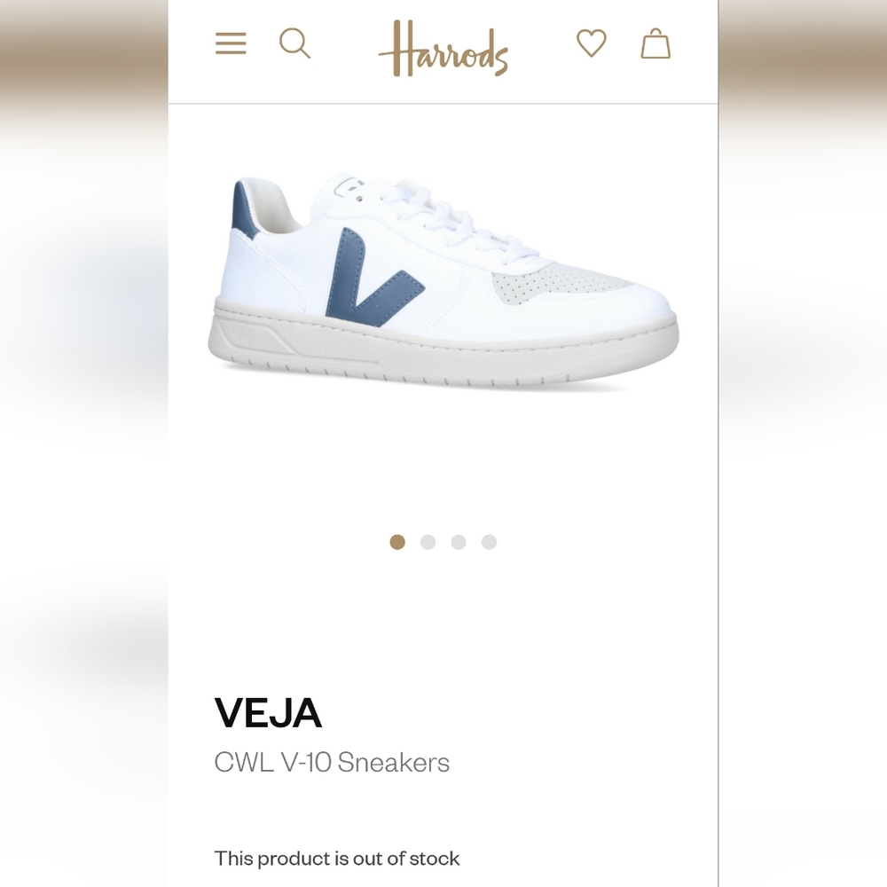 SOLD - NWT Size 39 Veja 10 CWL Sneaker - Picture 8 of 8